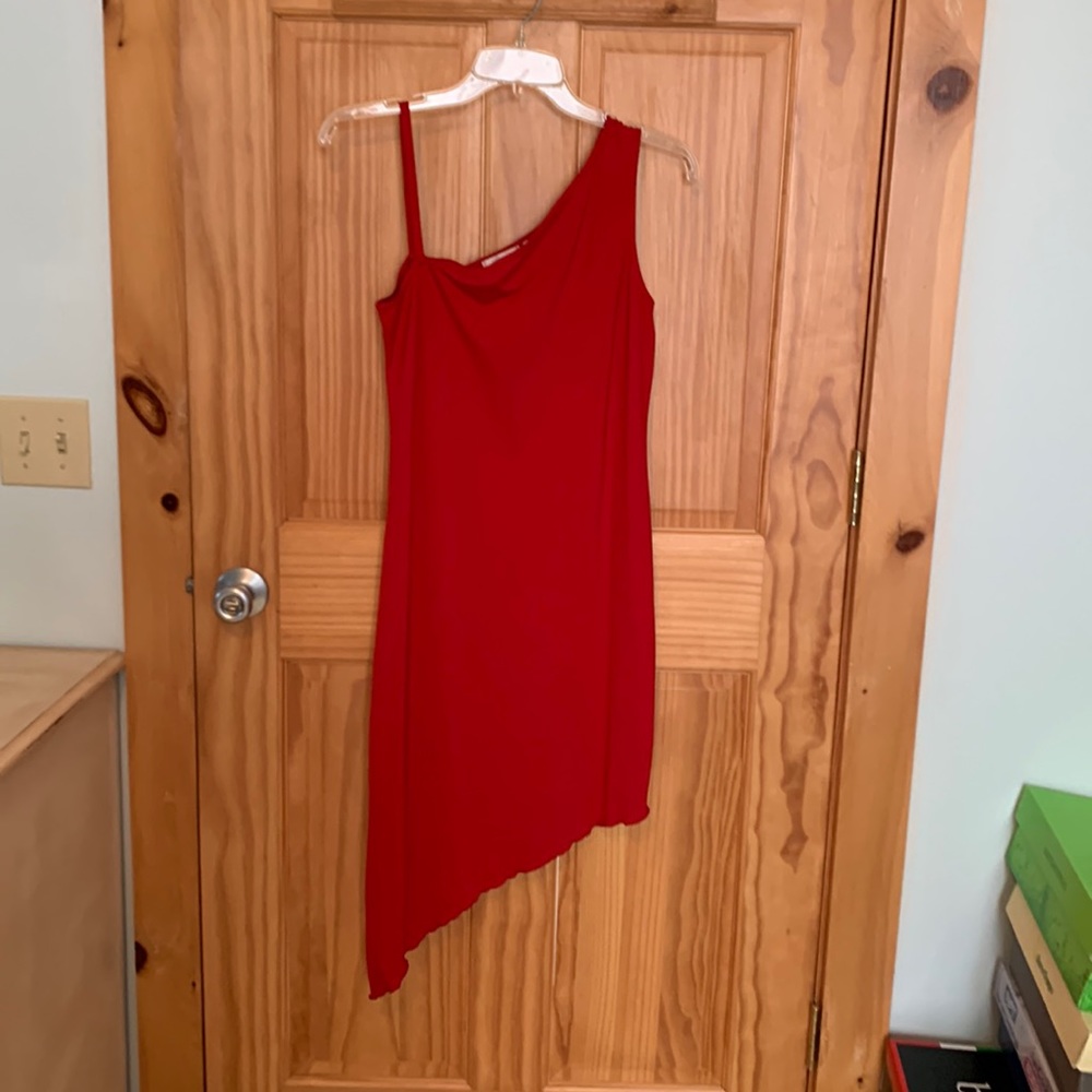 Red dress